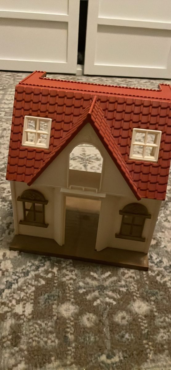 Calico Critters Red Roof Cozy Cottage Starter Home Sylvanian Families Doll House