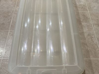 Under bed storage container