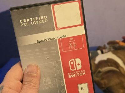 Sports party Nintendo switch