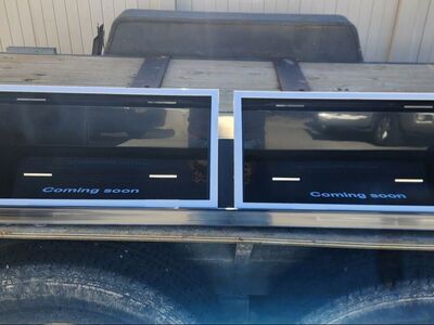 (6) Double Retail Shelves