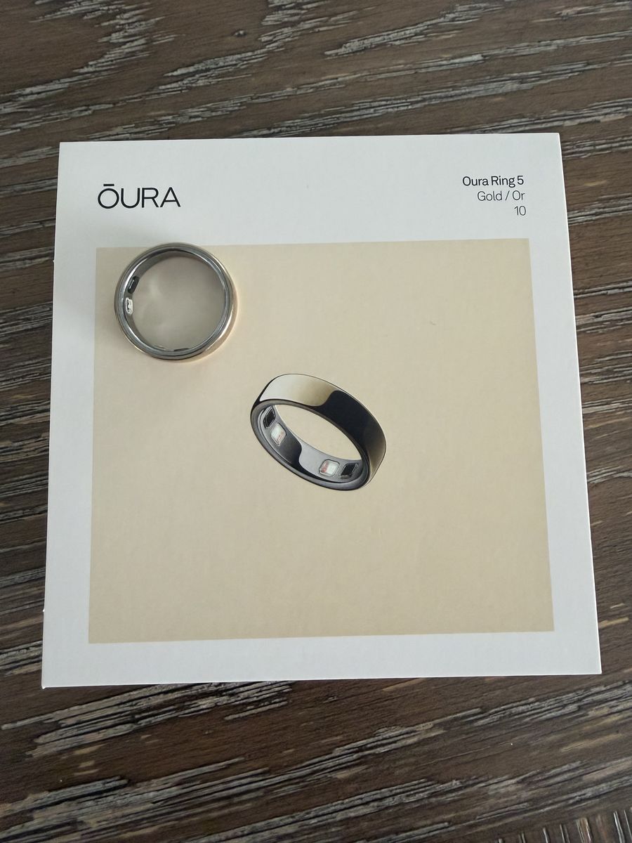 Oura ring gen 5 size 10
