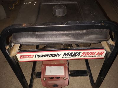 Coleman power maxa 5000 er generator