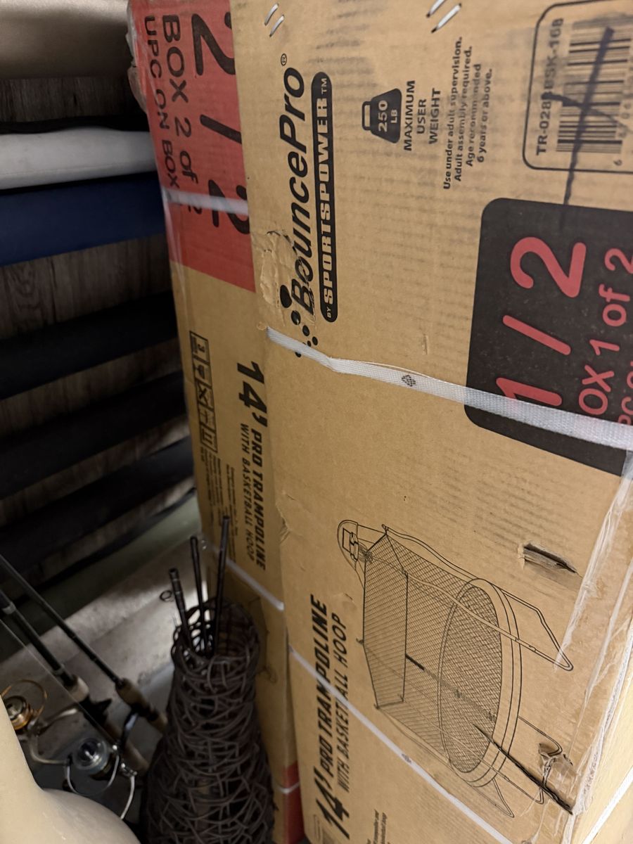 BouncePro 24' Round Tramp In Box