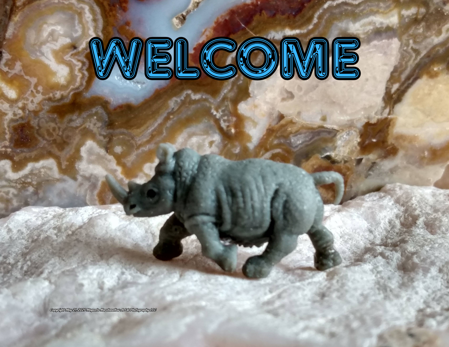 Rhinoceros - Rug / Doormat