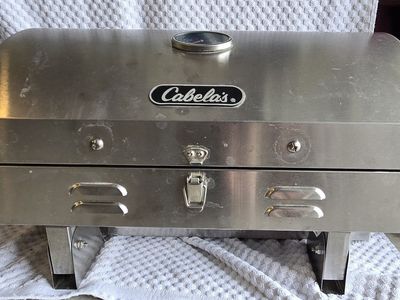 Cabela's Stainless Steel Table Top Portable Propane Gas Grill