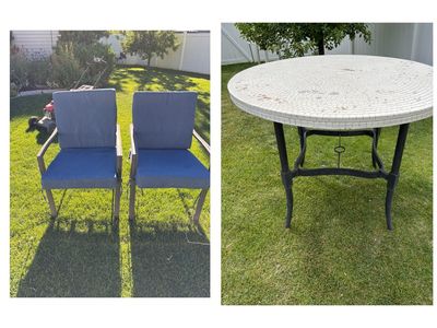 Patio Furniture For Sale! See Description