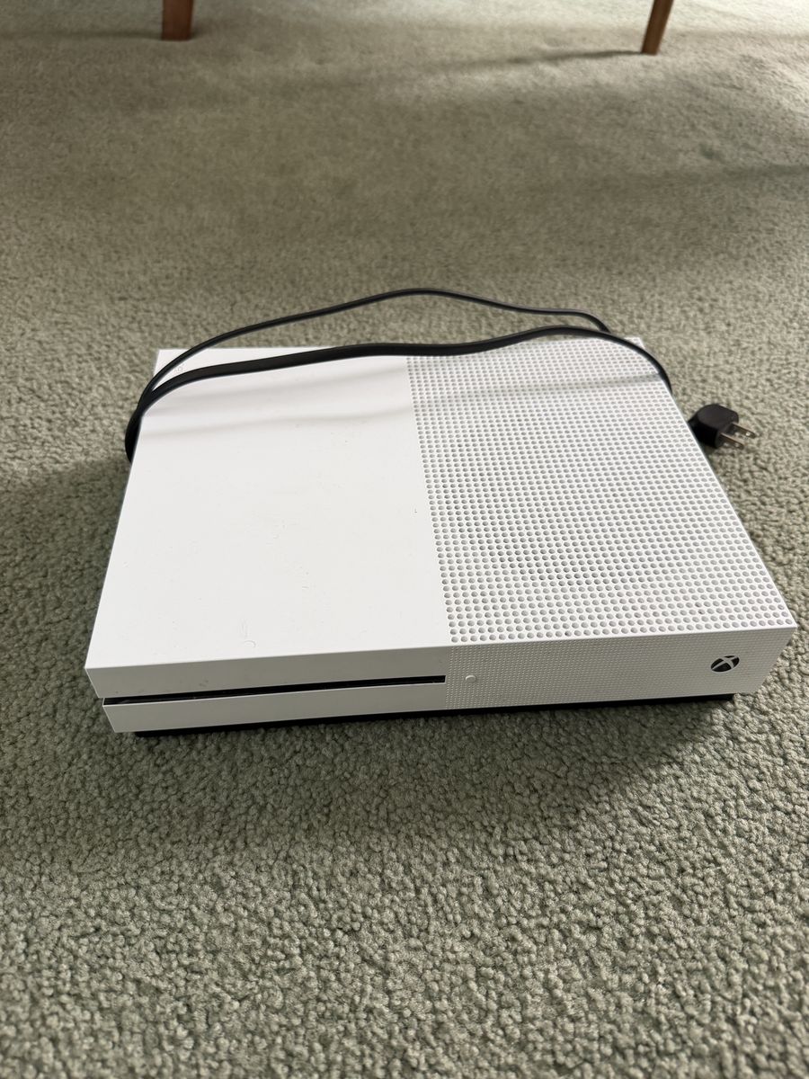 Microsoft Xbox One S Gaming Console - White