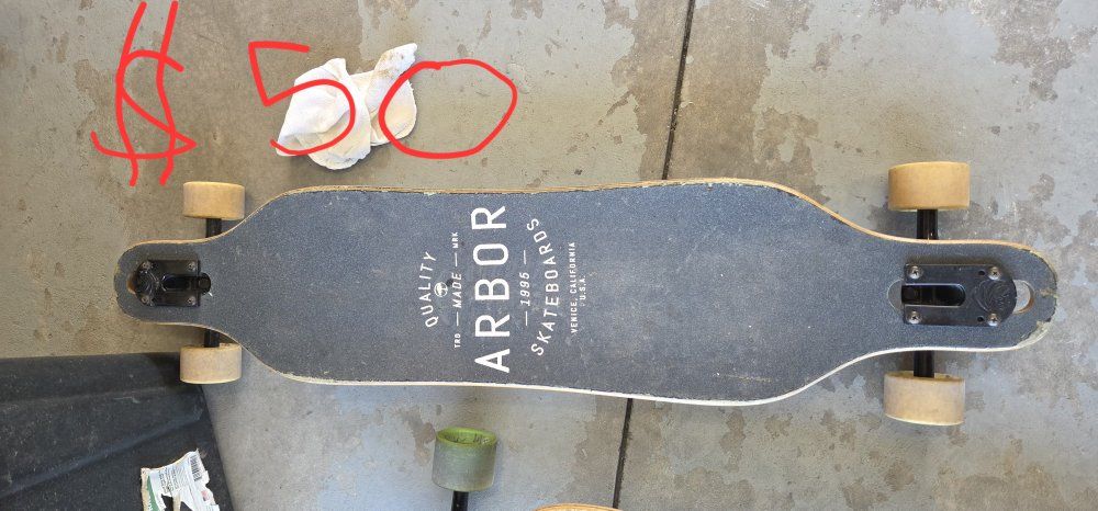 Arbor Quality Made Skateboards Drop-Through Longboard
