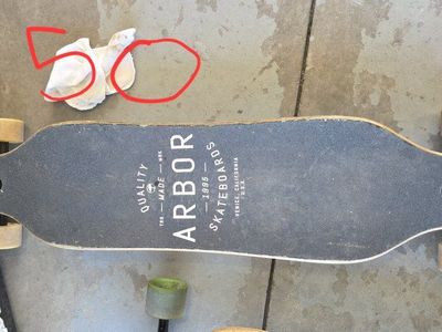 Arbor Quality Made Skateboards Drop-Through Longboard