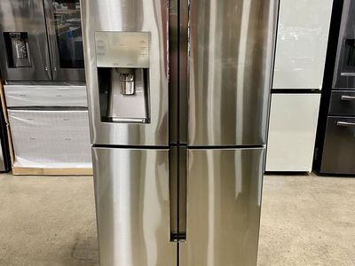 SAMSUNG FOUR DOOR STAINLESS STEEL REFRIGERATOR
