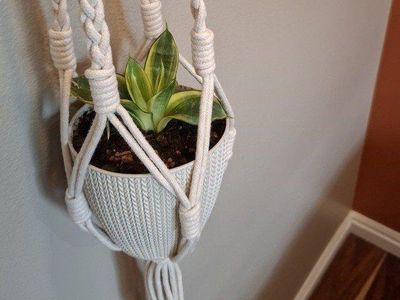 Boho Macarame Plant Hanger
