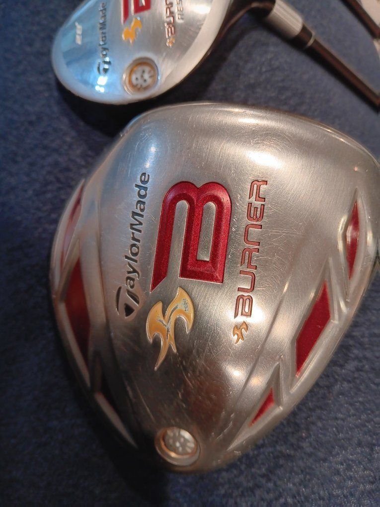 Golf clubs (6) TaylorMade Burner Driver 10.5° TM Reax Superfast 50 Graphite Senior Right Handed 46.5in / taylormade burner resc