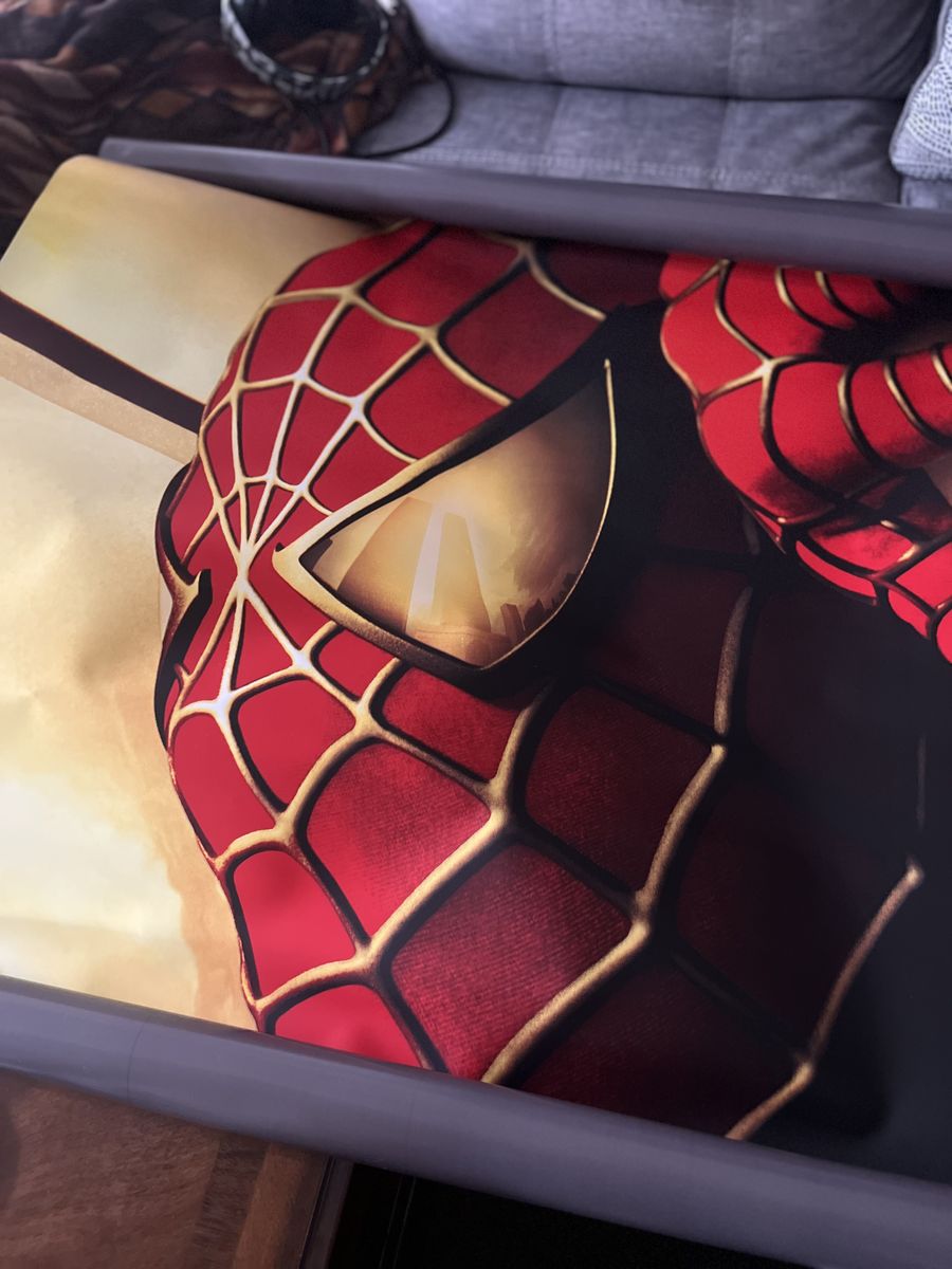 Rare Marvel spider-Man silk screen