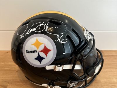 Jerome Bettis Signed Pittsburgh Steelers Full Size Speed Replica Helmet – Fanatics Certified