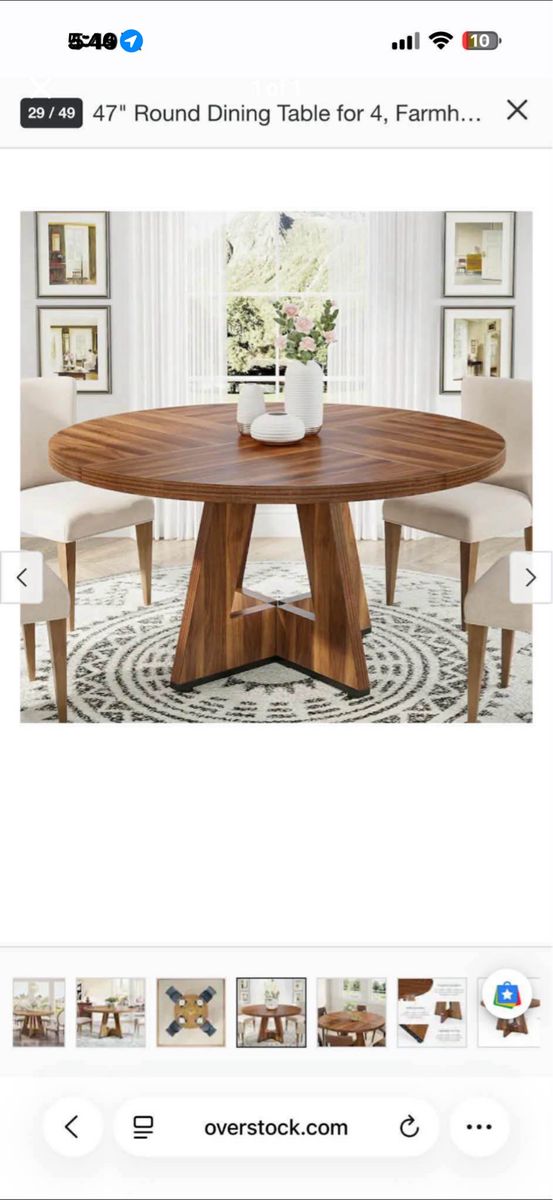 Brand new dining table