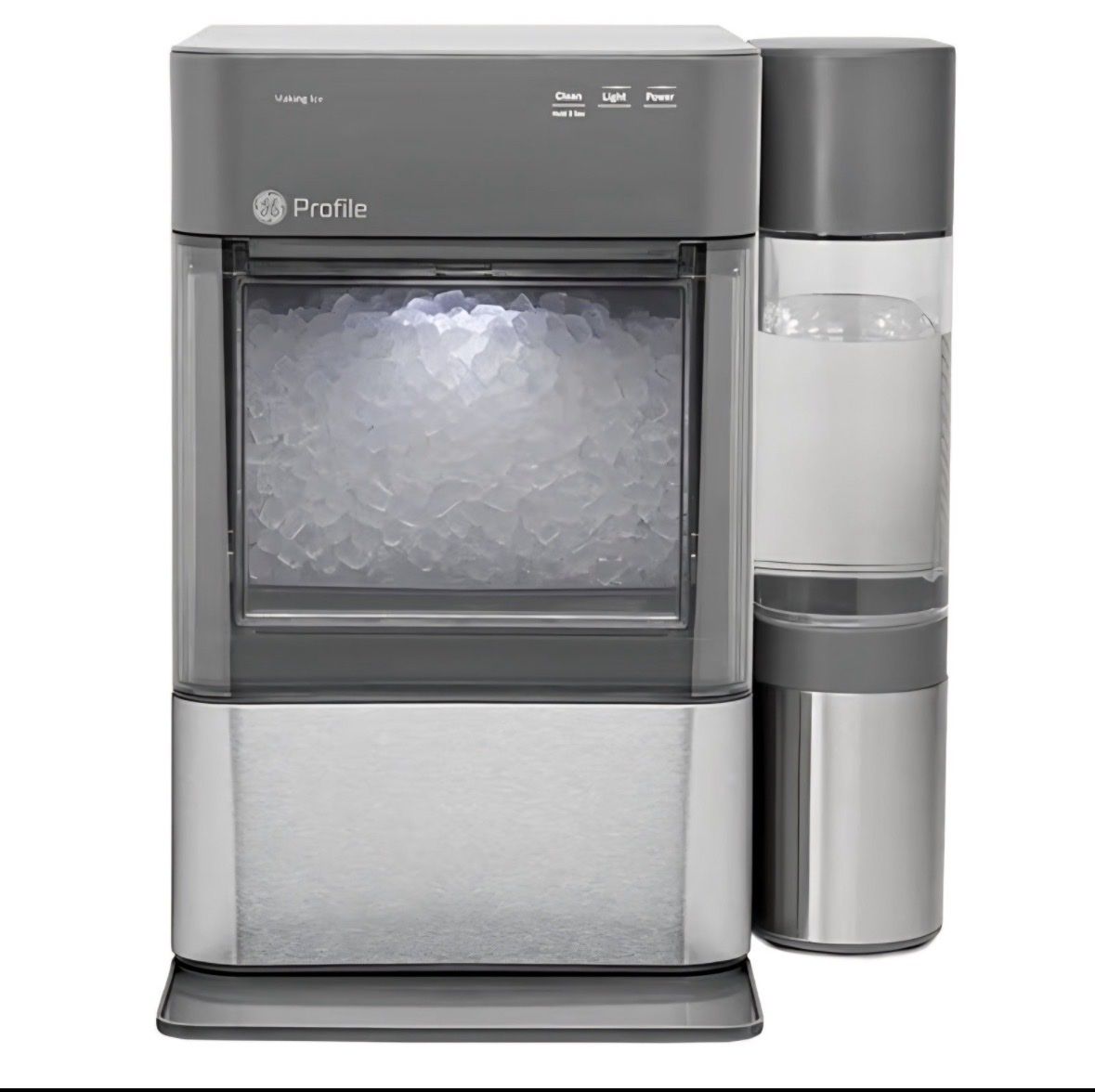 GE Profile Opal 2.0 XL Countertop Nugget Ice Maker, 1 Gallon Side Tank, 38 lbs/day, Soft Pellet Ice