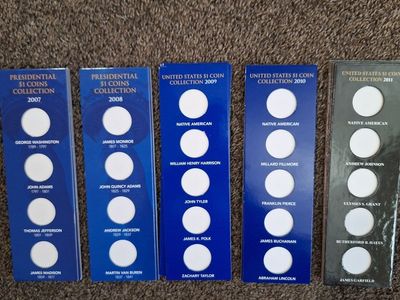 $1 Presidential coin collection