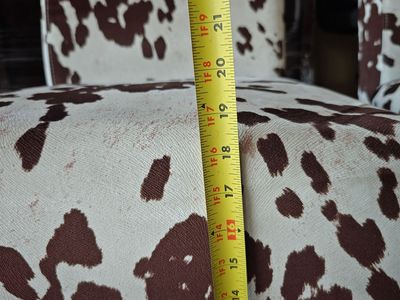 Cow Pattern dining chairs