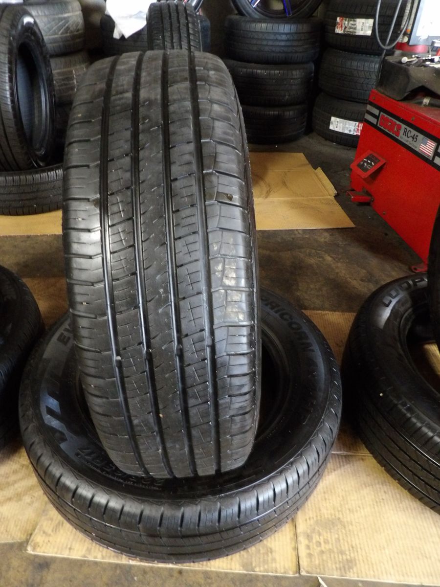 225/65R17 EVOLUX CAPRICORN HP PAIR OF TWO USED TIRES