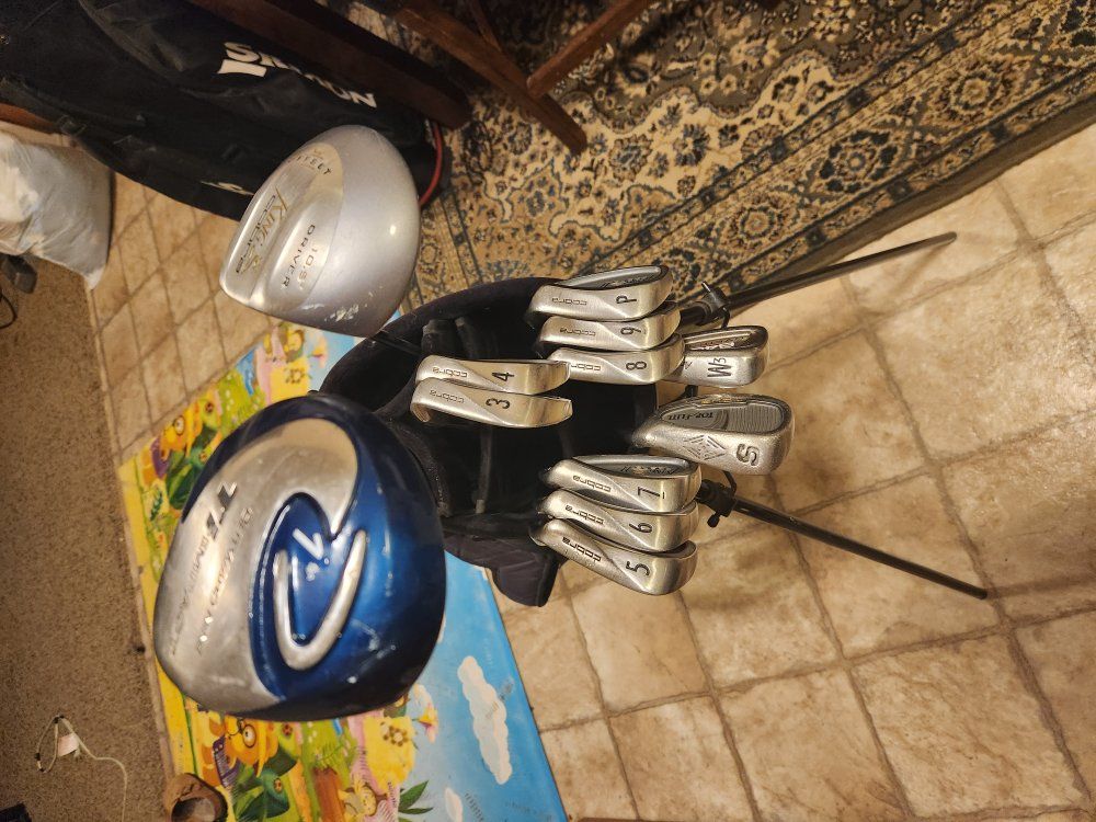 Cobra Irons with Bag