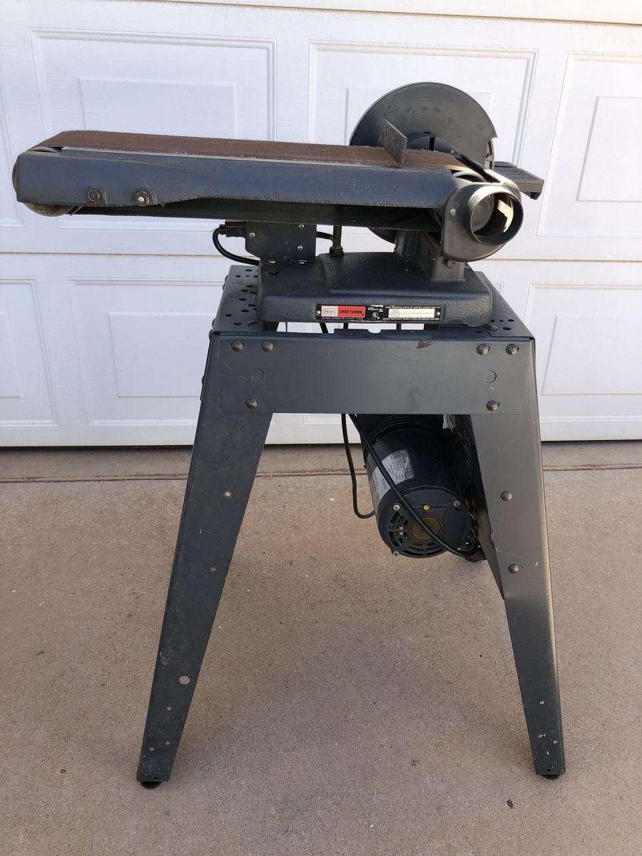 Craftsman Belt/Disc Sander w/Motor and Stand