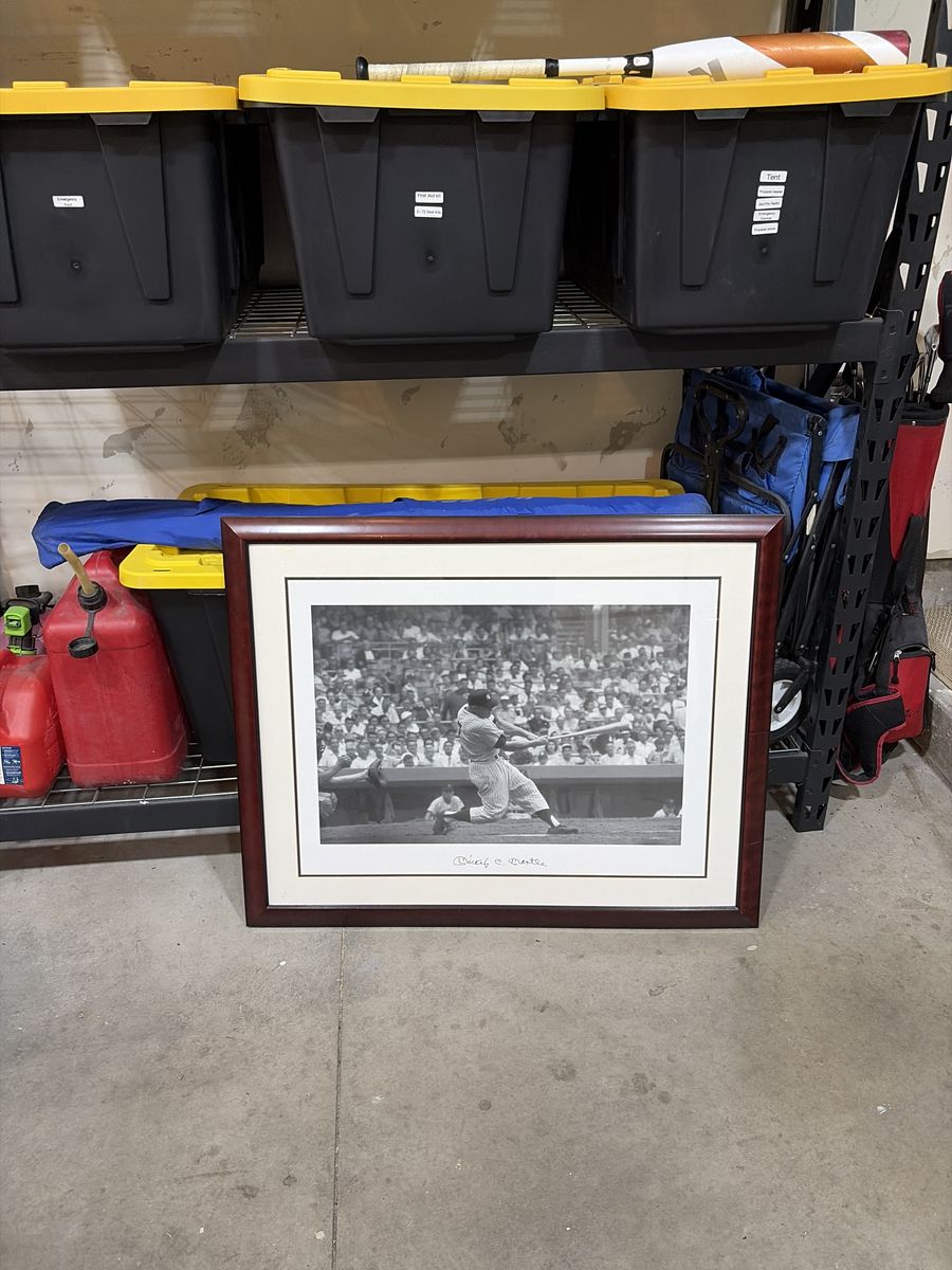 Mickey Mantle Baseball Picture