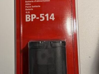 Canon BP-514 BP511 7.4 Volt Li-ion Digital Camera Battery (1500 mAh)