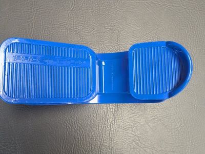 ProStretch Blue Calf & Foot Stretcher Rocker Board for Plantar Fasciitis, Achilles Tendonitis