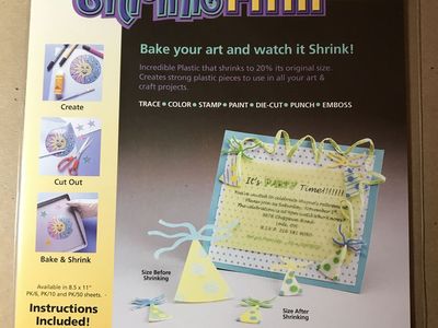 Grafix Shrink Film 9 Sheets
