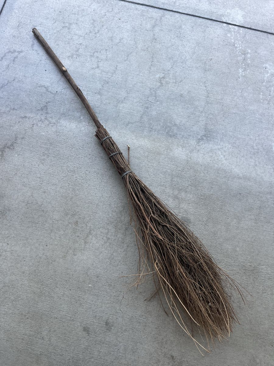 Tall very unique witches broom 59” tall