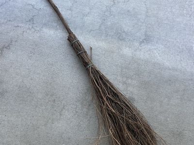 Tall very unique witches broom 59” tall