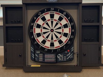 Barrington Electronic Dartboard with Cabinet