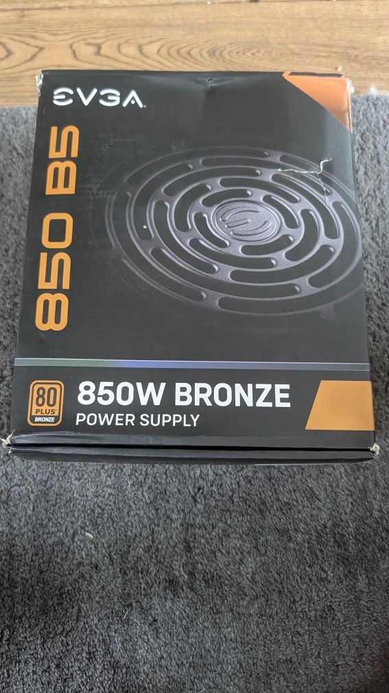 EVGA 850 B5 850W 80 PLUS BRONZE Modular Power Supply for Desktop PC