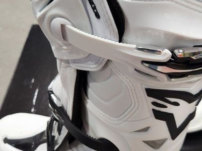 NEW Alpinestars Tech 10 White/Black, Size 12