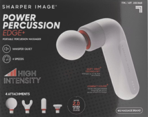 Brand new Sharper Image Power Percussion Edge+ Portable Percussion Massager. 