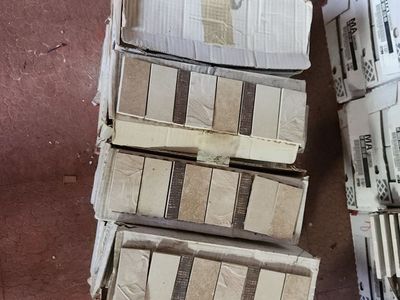 Tile mosaic strips