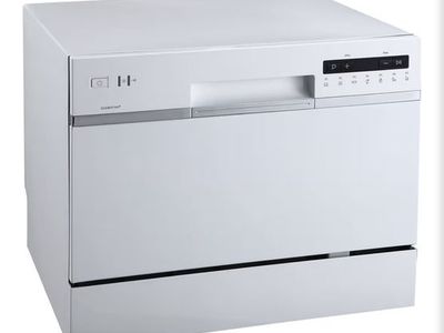 EdgeStar DWP62WH 6-Place Setting Energy Star Countertop Dishwasher - White