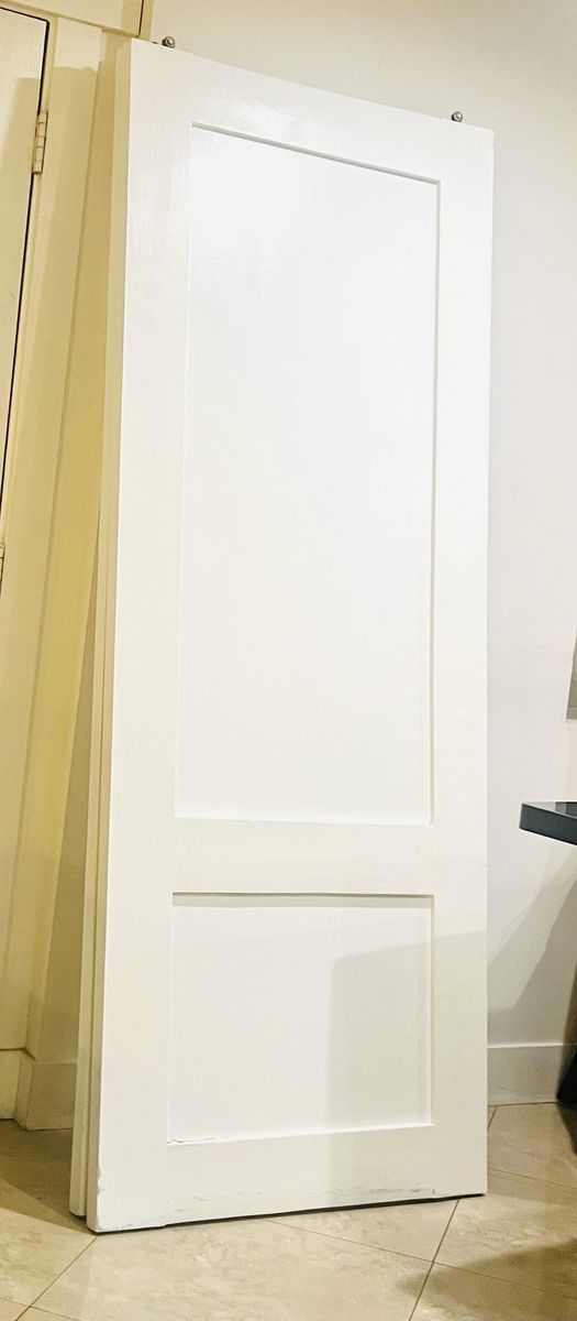 White Shaker Doors (2 panels)