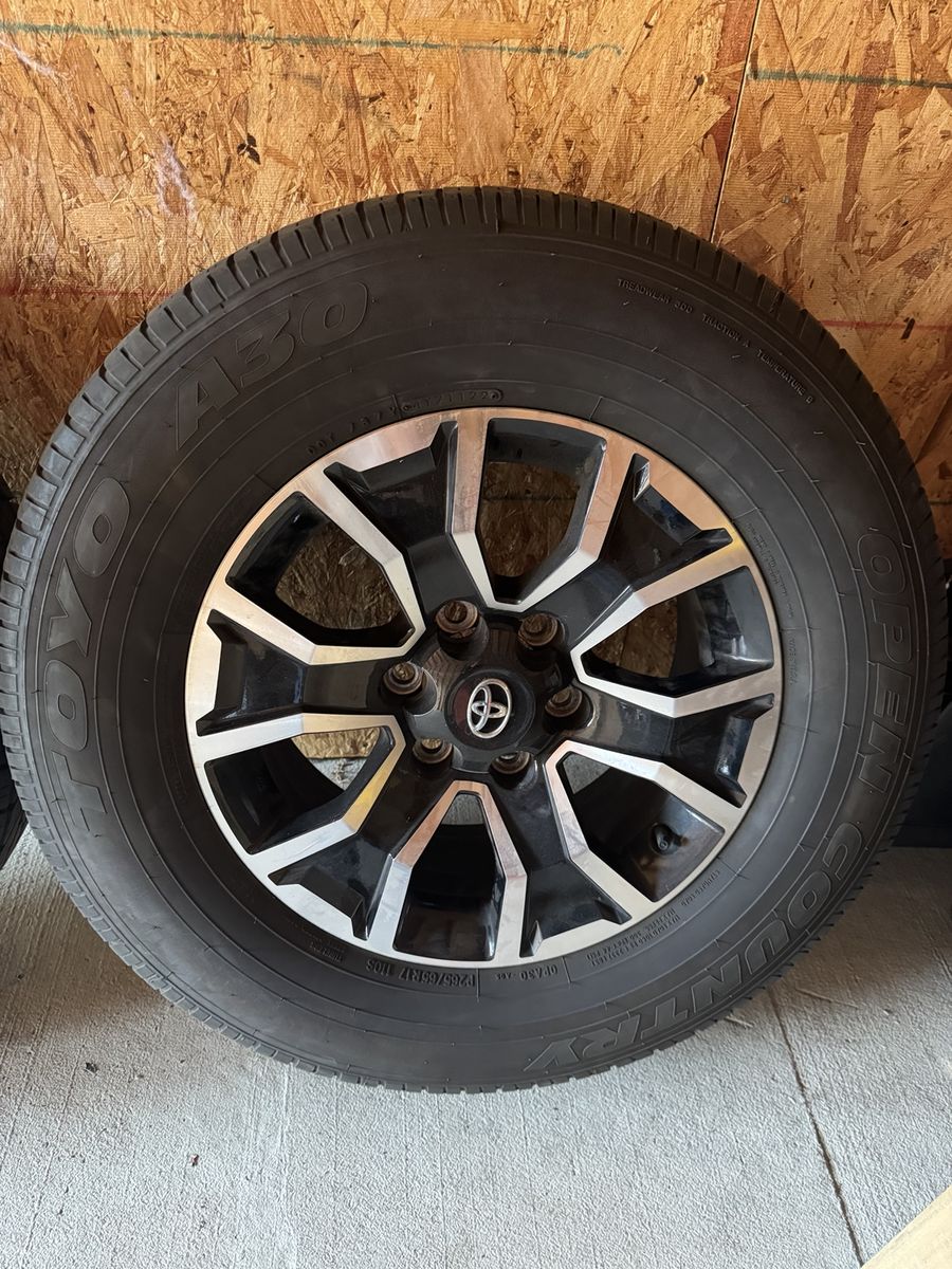 2022 Toyota Tacoma OEM 17" Wheels & Toyo A30 Tires -~12K Miles