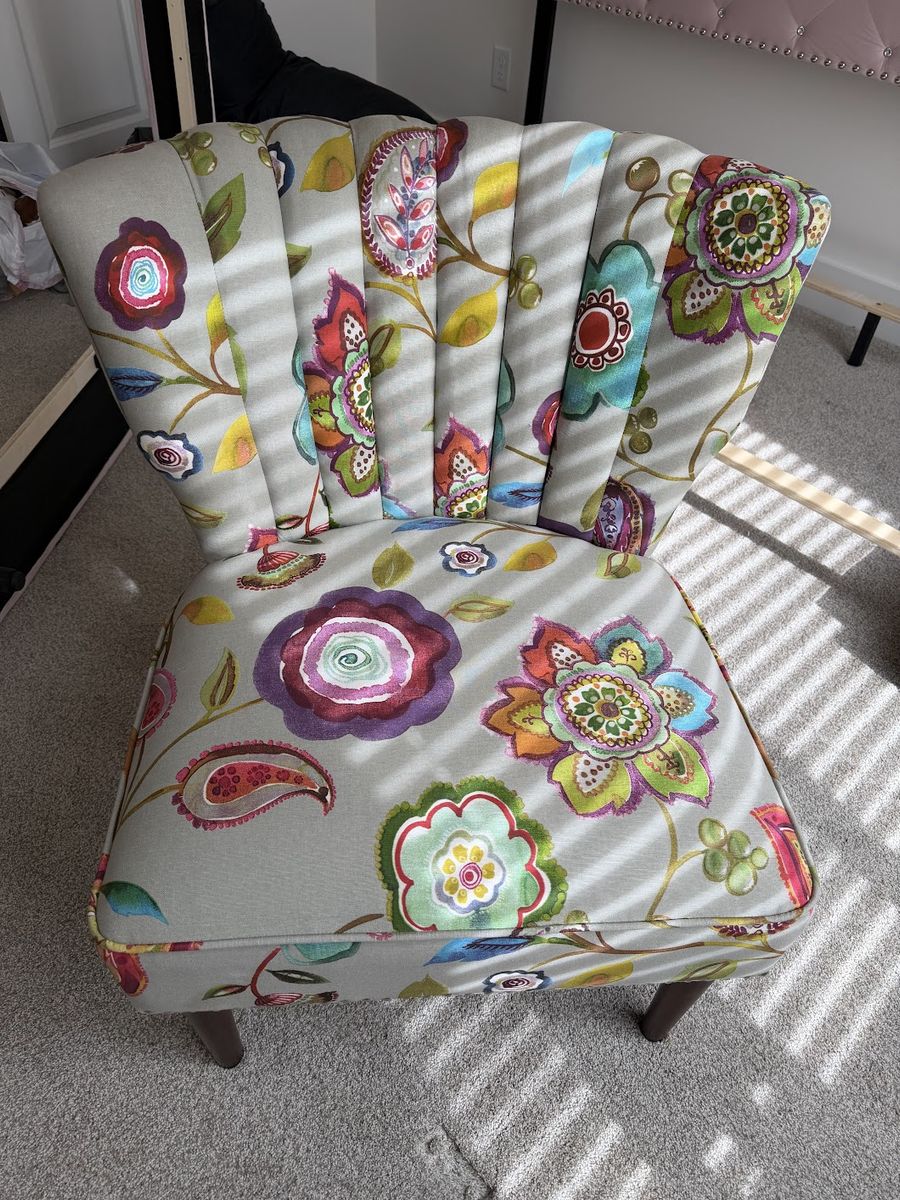 Flower Accent Chair