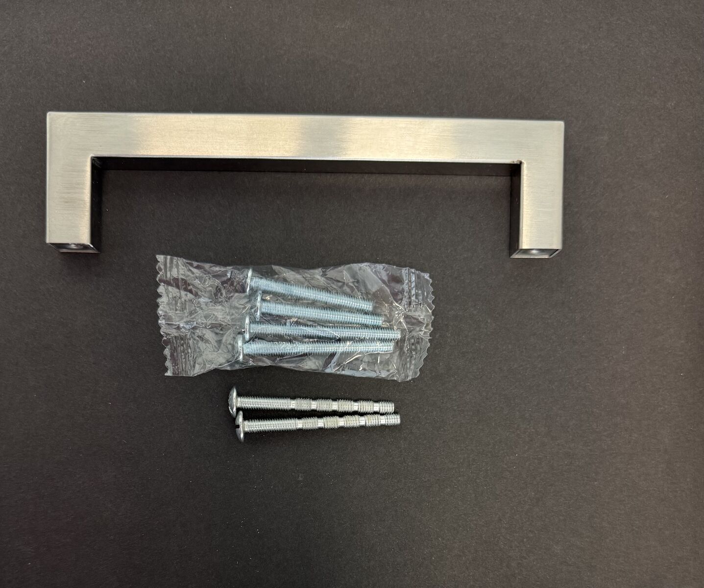 Modern 5.5" Brushed Nickel Cabinet & Drawer Pulls