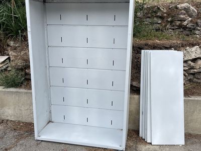 Gladiator metal shelves
