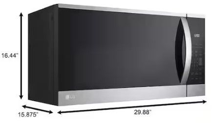 LG Brand Built-In Microwave-New