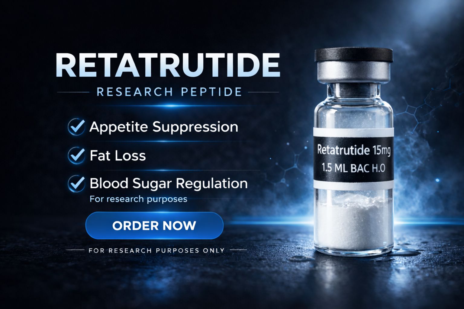 Retatrutide GLP3 Weight loss for research purposes