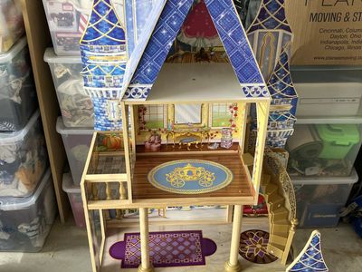Disney princess barbie doll house