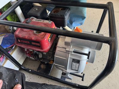 A-iPower AWP80C 3-Inch Gas Powered Trash Pump with Protective Roll Cage Frame