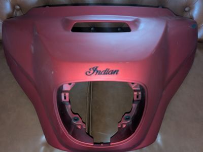 Front Inner Fairing for 2021 Indian Motorcycle Chieftain Dark Horse in Ruby Smoke