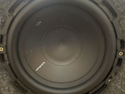 Rockford Fosgate 10” P1 Subwoofer in JL Audio PowerWedge Enclosure