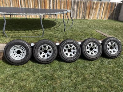 Goodyear Trailer Tires-Set of 5