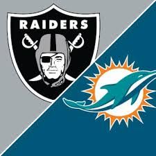Miami Dolphins at Raiders | September 13 | 2 Tickets at $300 each